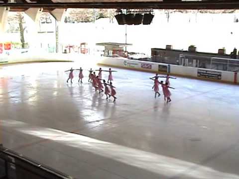 Shining Blades Junior  2008-2009 - 2.o Trofeo Open di Pattinaggio Sincronizzato sul Ghiaccio