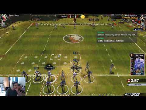 Blood Bowl 2: Highlight: How to 1 Turn with MA7 players NO Sidestep