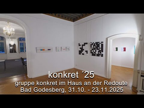 konkret´25 - gruppe konkret im Haus an der Redoute Bad Godesberg