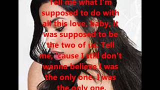 Was I The Only One Jordin Sparks lyrics
