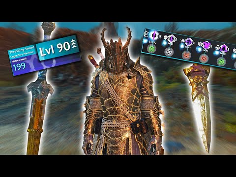 THE BEST GEAR IN SHADOW OF WAR! Weapons and Skills Guide 🔥 Most Powerful Talion 🔥 My Load Out