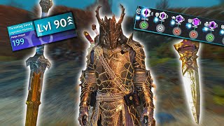 THE BEST GEAR IN SHADOW OF WAR! Weapons and Skills Guide 🔥 Most Powerful Talion 🔥 My Load Out