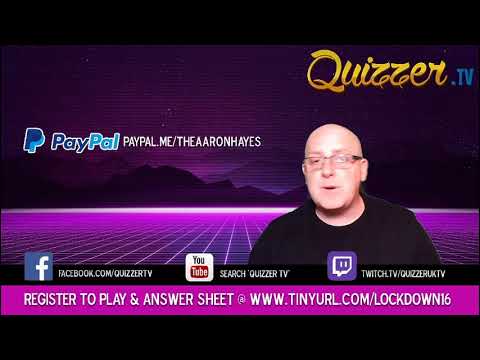 Lockdown Showdown 16 Quiz