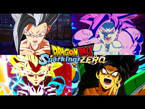 Dragon Ball Sparking Zero - All Ultimate Attacks (DLC 3 Update - 4K 60FPS)