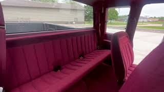 1989 Chevrolet C3500 Extended Cab Interior Overview