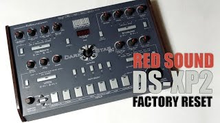 Video thumbnail for Red Sound DARKSTAR XP2 factory reset by MGK Tutorial