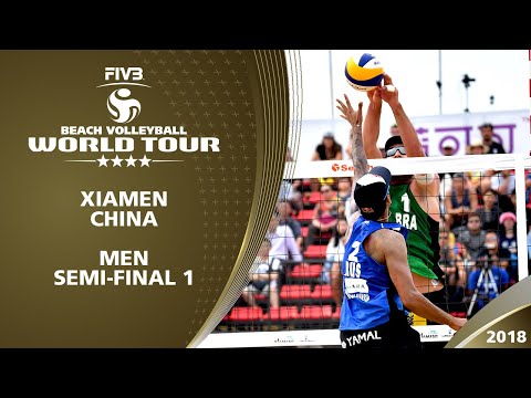Krasilnikov/Liamin vs. Alison/Bruno - Full | 4* Xiamen - FIVB Beach Volleyball World Tour 17/18