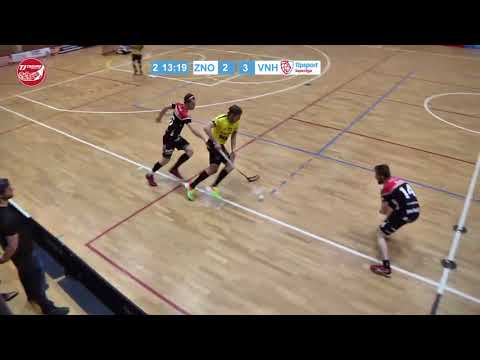 Sestřih branek 3. utkání 1. kola Play-Down: TJ Znojmo LAUFEN CZ - TJ Sokol Královské Vinohrady