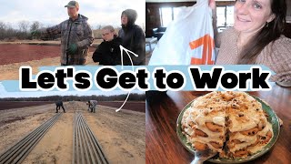 A Week of Spring Work | Outside Farm Work | Inside Holy Week Cleaning