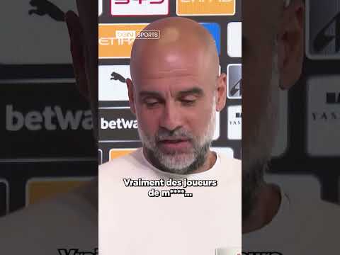 😂 "Des joueurs de m****" Pep #Guardiola en roue libre pour parler de #PSG -  #Bayern ! #beINSPORTS