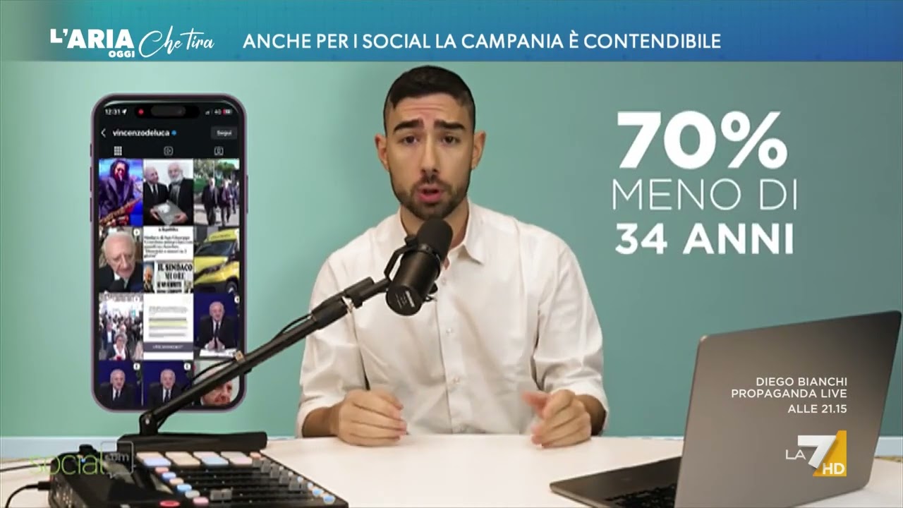 Anche per i social la Campania è contendibile