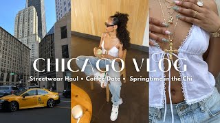 VLOG: CHICAGO DAY IN THE LIFE | MINI STREETWEAR StockX HAUL | COFFEE DATE | STYLE INSPO