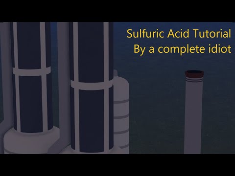 sulfuric acid tutorial