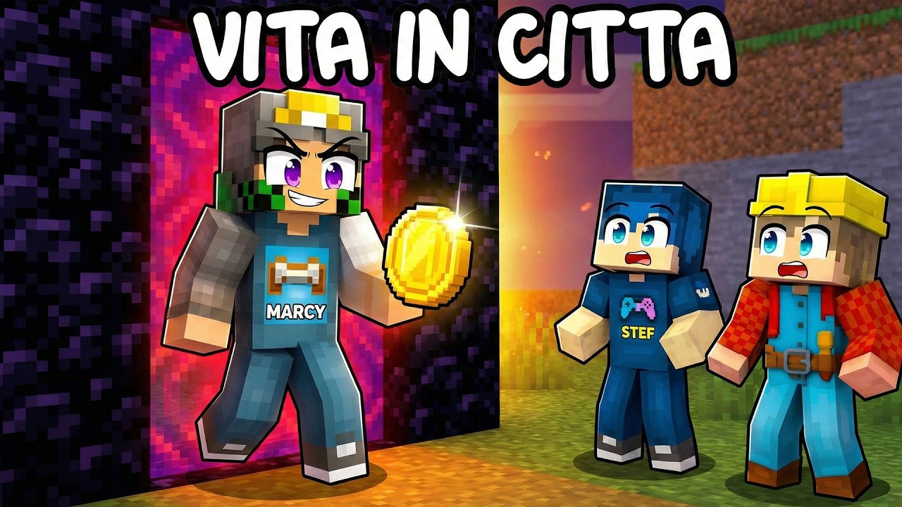 SONO ENTRATO NEL NETHER PER LA NUOVA FARM - VITA IN CITTÀ 1 REMAKE S2 #16