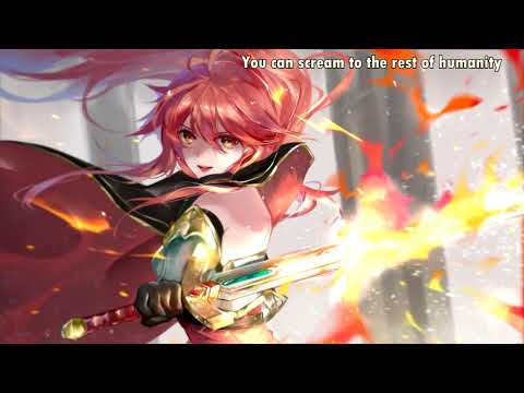 {163.4} Nightcore (DETACH) - Light up the Fire (with lyrics)