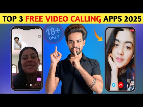 Top 3 free video calling app | Free Video Calling apps | video call app 2025 | free video chat app 