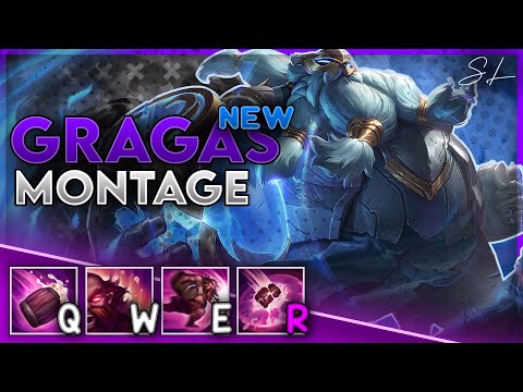 GRAGAS MONTAGE | Gragas IQ 200 | Gragas Main | Gragas highlights | LoL Season 11 |