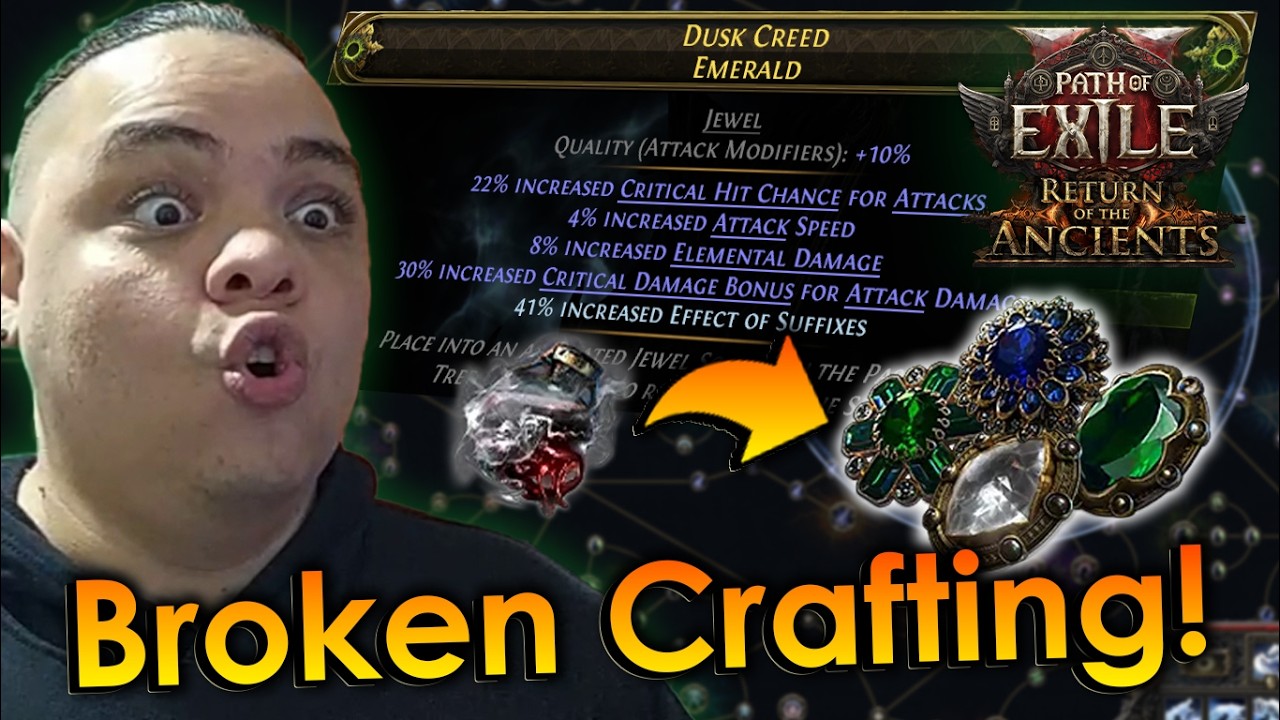The POE 2 Jewel Crafting Method Everyone Is Abusing