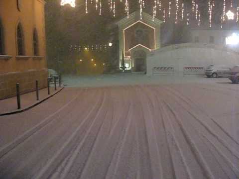 San Marino nevicata 191209 domagnano.avi