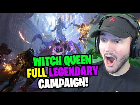 Destiny 2: WITCH QUEEN - FULL Legendary Campaign Playthrough!