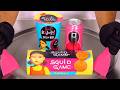 Squid Game Challenge Dalgona Ice Cream Rolls ASMR