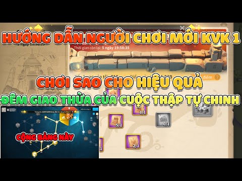 Cách đánh tối ưu cho giai đoạn pre kvk 1 cho người chơi mới- Vào kvk 1 cần gì để ko thọt