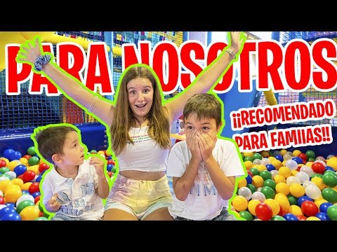 ¡PARQUE INFANTIL muy DIVERTIDO! para FAMILIAS y NIÑOS /// Familukis