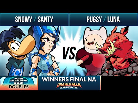 Snowy & Santy vs Pugsy & Luna - Winners Final - BCX Doubles 2021 - NA 2v2