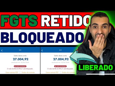 Vídeo: FGTS bloqueado liberado: prazos e o que acontece