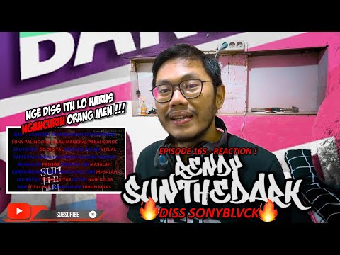 DISS LAGI AJAH ETDAH BANG ‼️ | REACTION ! RENDY SUNTHEDARK - DISS SONYBLVCK