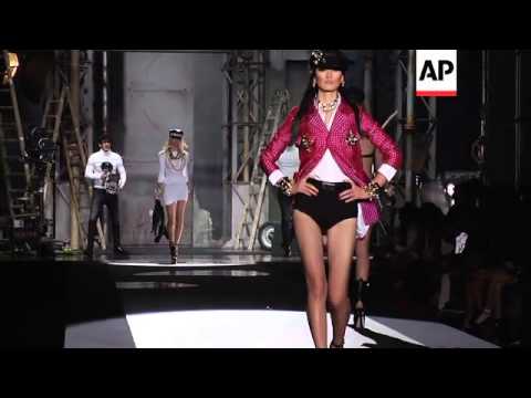 Latest collection from Dsqaured at Milan Fashion Week