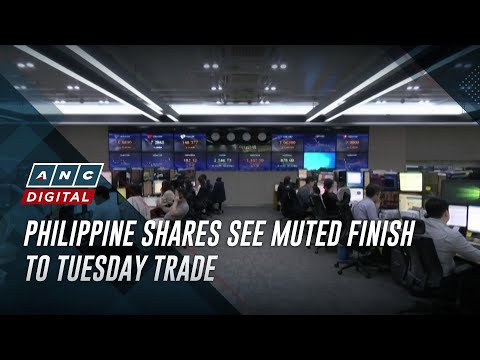 Philippine shares see muted finish to Tuesday trade