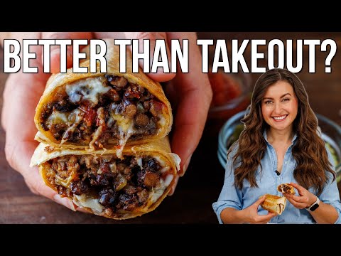Ultimate Crispy Beef Burritos – Easy Recipe