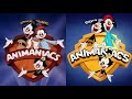 The Animaniacs Theme But This Time Both Versions Are Played Simultaneously