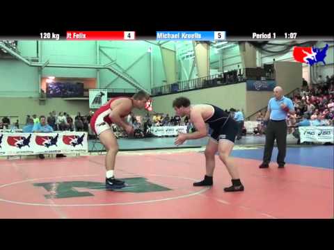 Jt Felix vs. Michael Kroells at 2013 ASICS University Nationals - FS