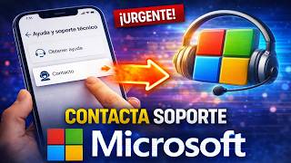Cómo contactar con soporte de Microsoft desde tu celular Android
