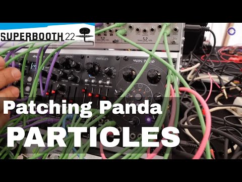 SUPERBOOTH 2022 Patching Panda Particles  - Variation Generator
