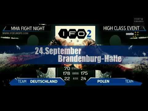 IRON FIGHTERS  O. 2- Mixed Martial Arts - MMA - Teaser - Germany vs. Poland -  24.09.2016