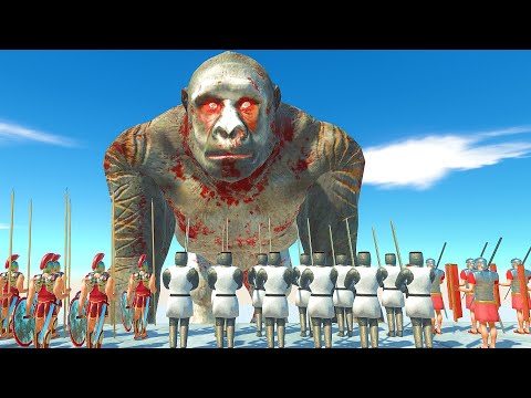 TITAN GORO the destroyer of mankind - animal revolt battle simulator