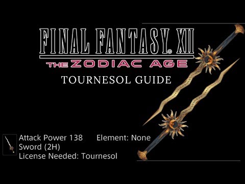 Final Fantasy XII The Zodiac Age - How to get the Tournesol
