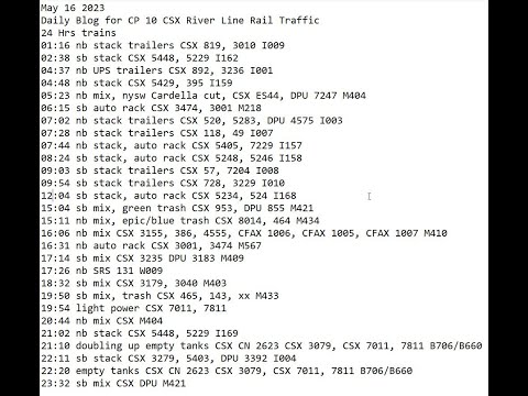 May 16 2023 BigTrains.TV CP 10