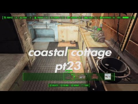 Fallout 4 - coastal cottage build pt23 - PS5 no mods