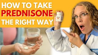 How to Take Prednisone (the RIGHT way)
