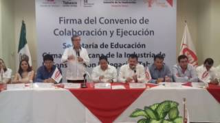 EN EL MARCO DE LA VISITA DEL PRESIDENTE DE LA CIMIC NACIONAL  GUSTAVO ARBELLO LUJAN  SE FIRMA EL CON