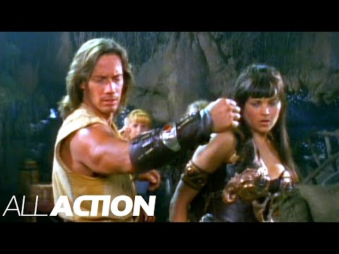Hercules Comes to Xena's Rescue | Xena: Warrior Princess | All Action