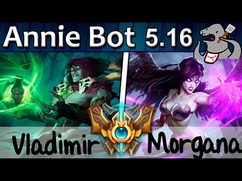 Annie Bot - Vladimir vs Morgana - Mid - Challenger S5 | 288