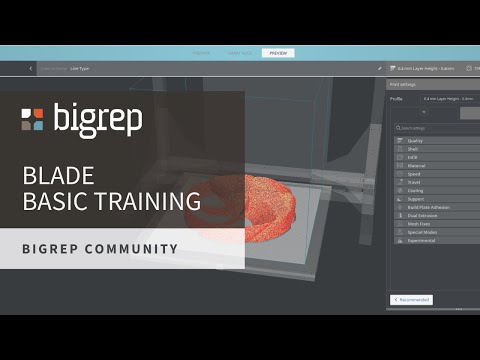 Learning BigRep BLADE - Our large-format slicing software - BigRep Industrial 3D Printers
