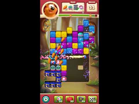 Toon Blast Level 7658 - NO BOOSTERS 🐻🐺🐱 | SKILLGAMING ✔️