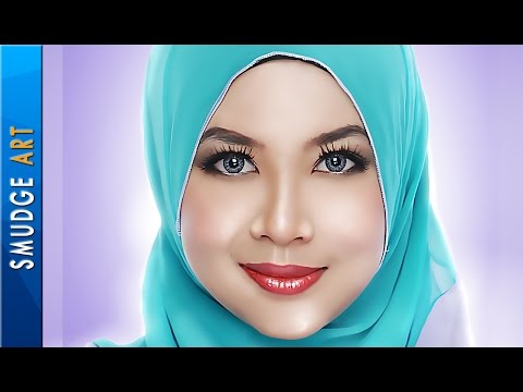 Smudge Painted Look Photo Effects Photoshop Tutorial Processing