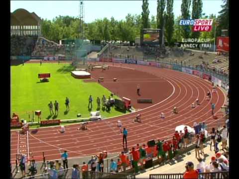 4x100m Damen Europcupfinale 2008 Annecy/Frankreich